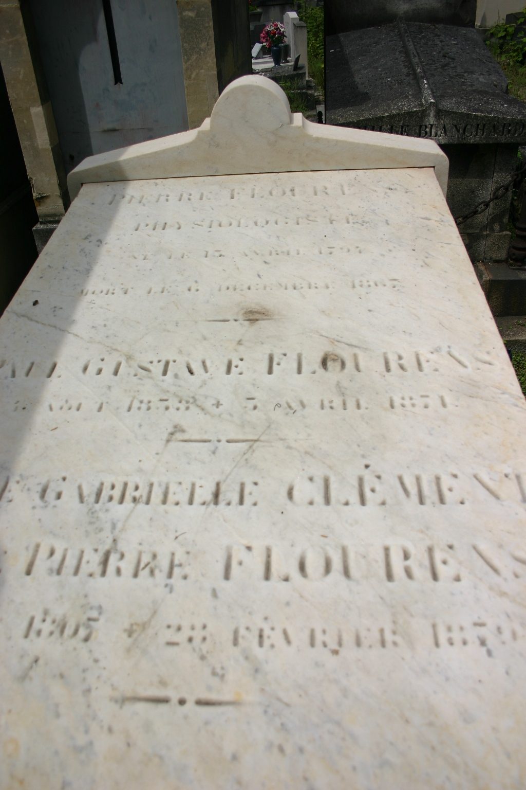 Pierre Flourens' tomb, Pere Lachaise Cemetery, Paris (3).JPG